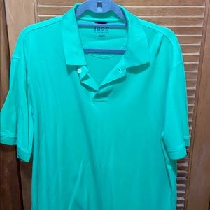 Izod collet dress shirt green